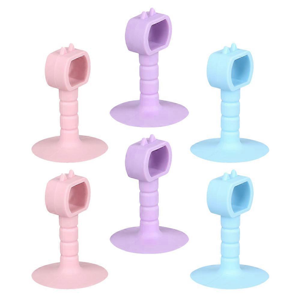 Silicone Door Protector Door Holder for Home Use 6Pcs Assorted Colors