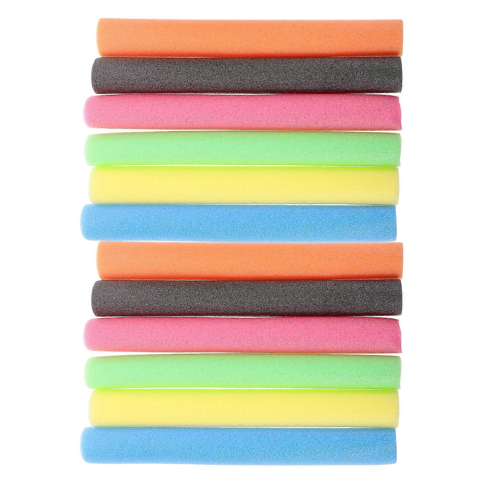 Assorted Color Foam Tubes for Trampoline Pole Protection 12Pcs Pack