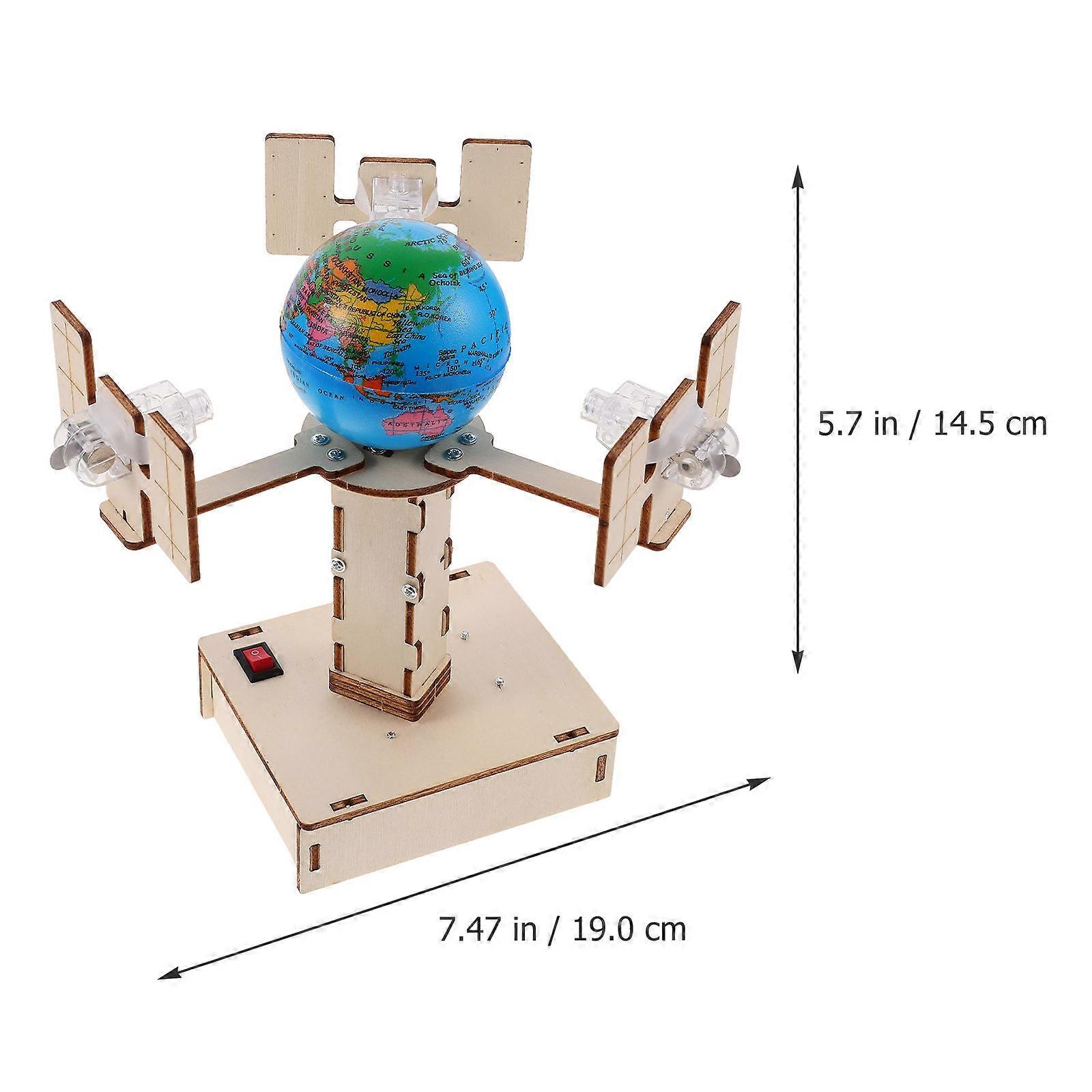 Educational Geosynchronous Satellite Model DIY Assembly Kit 1Set for Learning