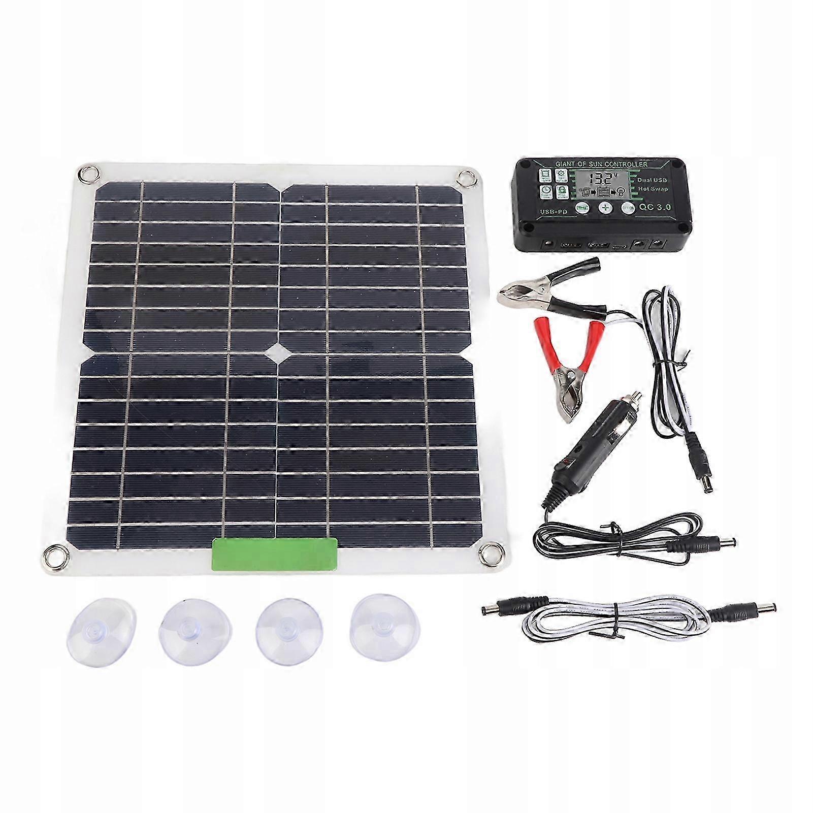 2026 200w 12v Portable Solar Panel Kit