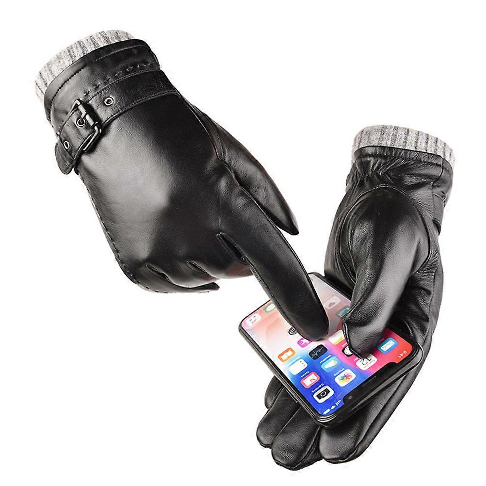 Touch Screen Gloves for Men Warm Windproof Gloves Outdoor