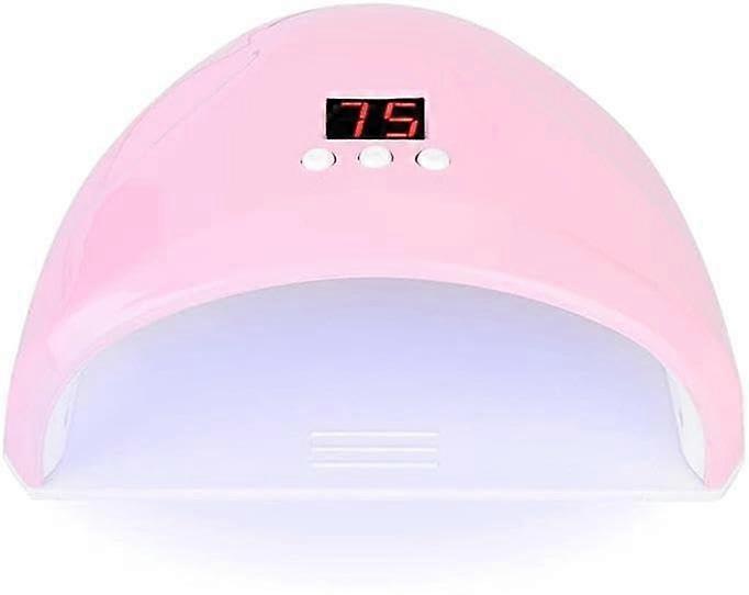 36W UV LED Nail Lamp with Smart Sensor, Dual Light Source and Timer for Home or Salon Use