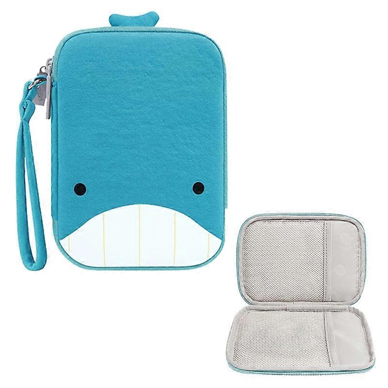 BUBM BM01001005 Single-layer Cartoon Shaped Hard Drive Case Shockproof External Hard Drive Storage B