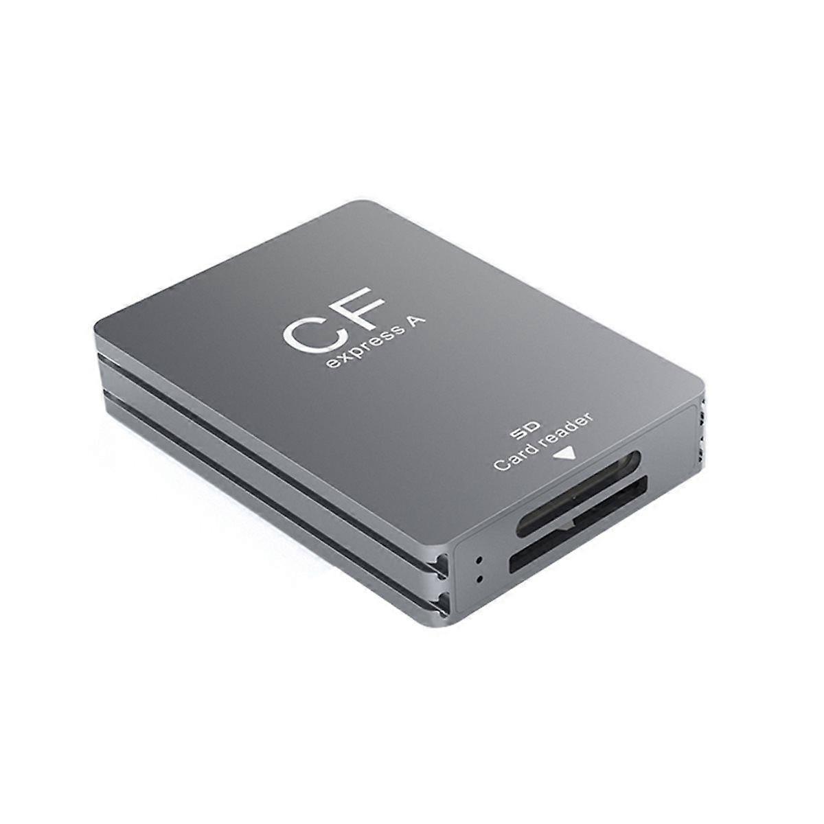 2 in 1 CFexpress Type B SD Card Reader Portable CFExpress Reader USB3.2 10Gbps Dual Slot SD Memory C