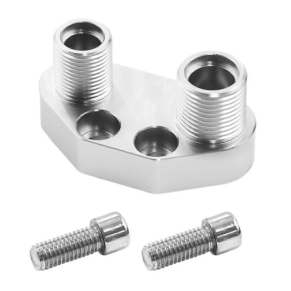 Silver AC Compressor Adapter Fitting Kit for A/C Quick Coupling AC Compressor Connector