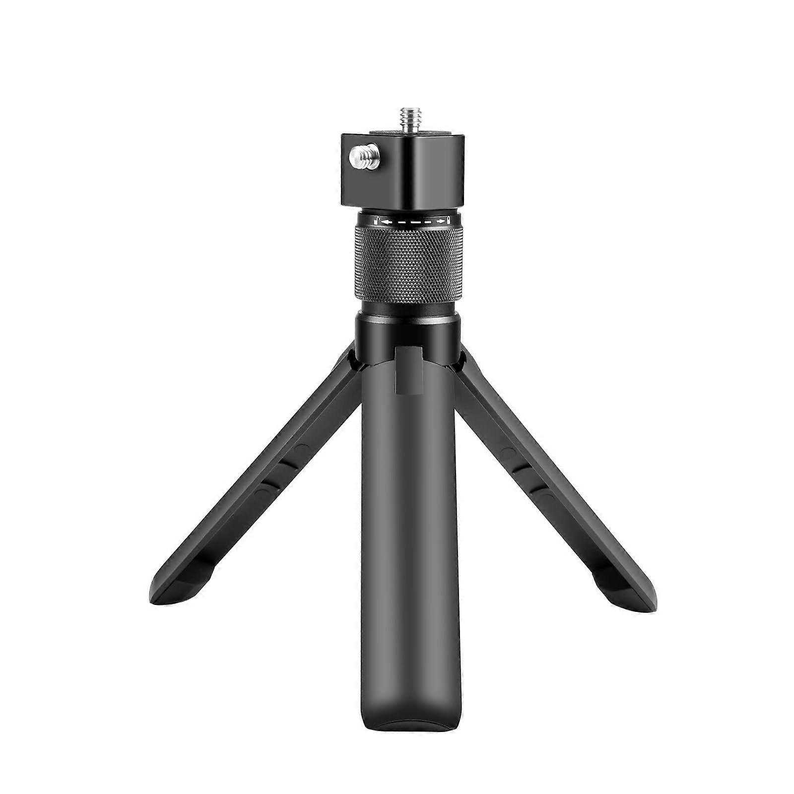 Small Tabletop Tripod for 360 Camera with 360° Rotating Handle and Stable Base for Panoramic Shooting