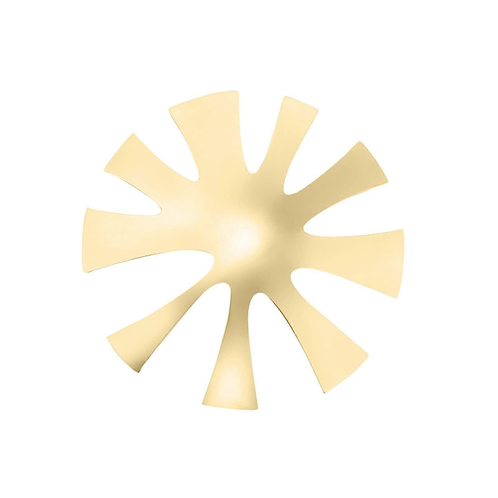 French Manicure Tool with Precise VShaped Nail Guide, Gold Triangle Stencil, 9 Sizes, Stainless Steel