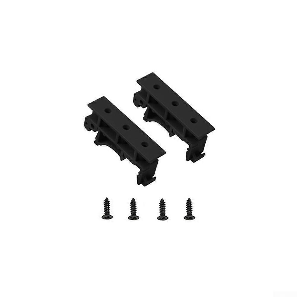 DIN Rail Mounting Bracket 10 Sets 35mm PCB Holder with Screws for Industrial Electronics