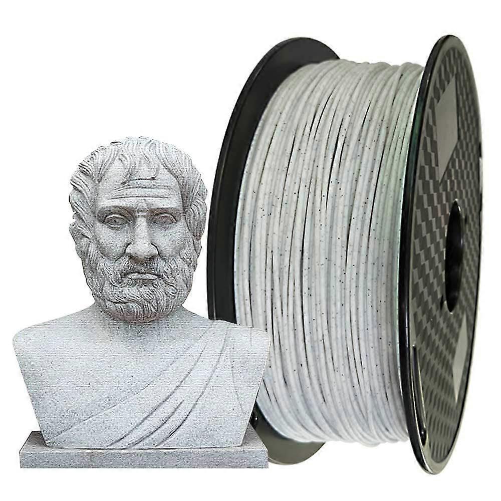 Marble PLA 3D Printer Filament 1.75mm 1KG Sparkly Stone  Precision Universal Printing