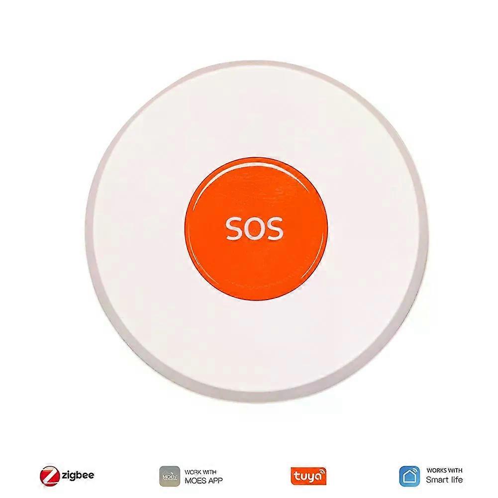 Zigbee SOS Emergency Button One Click Emergency Help SOS Emergency Call Button Wireless Panic Button Alarm for Senior Elderly