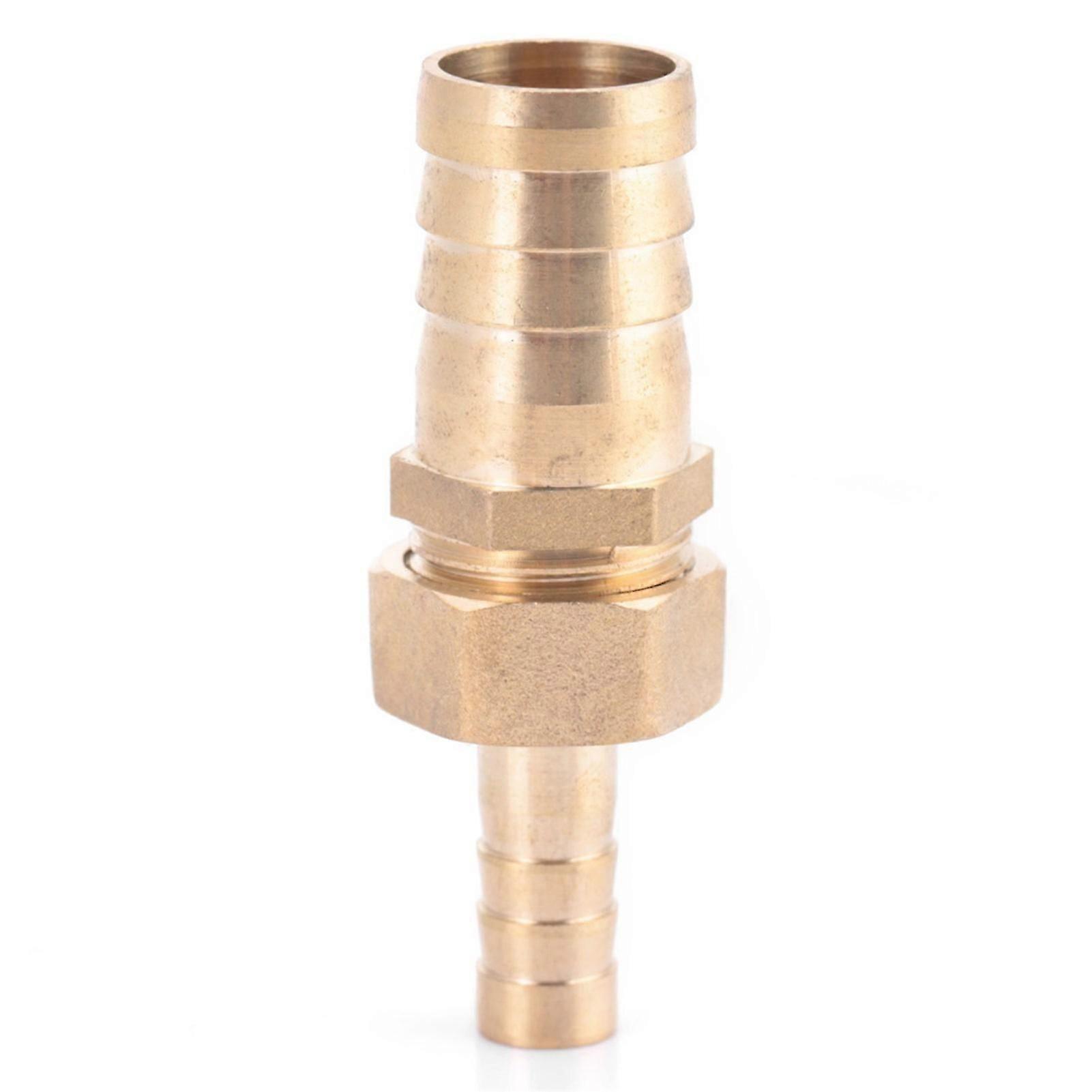 Brass Fitting Hose Barb Tail Reducer Reducing Plug Connector(10mm-16mm)
