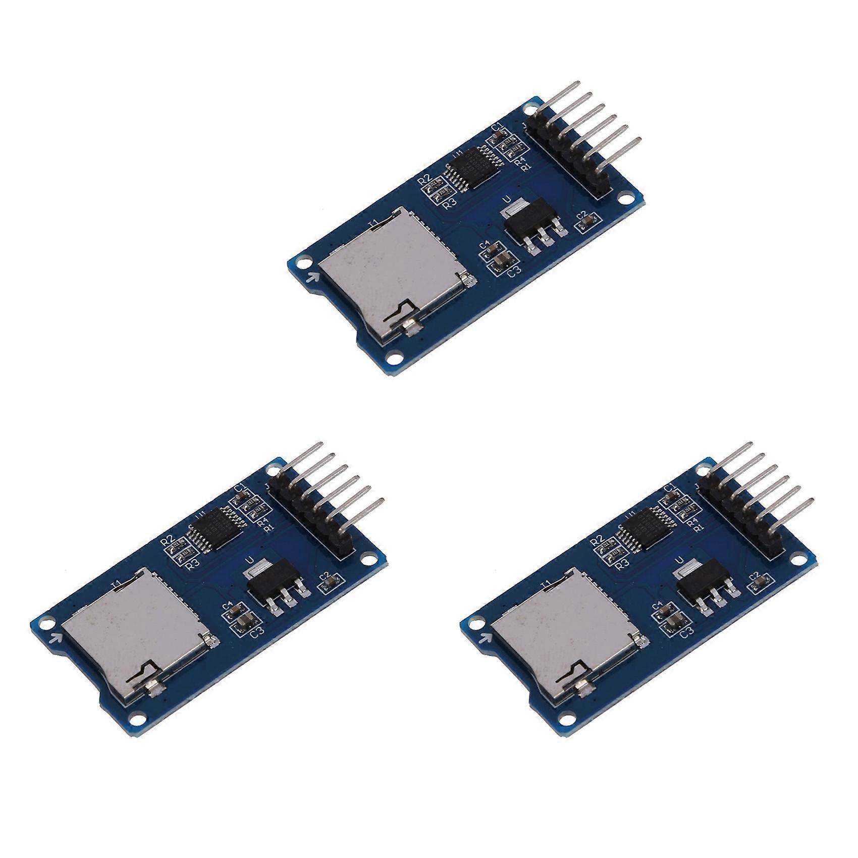 3X SPI Reader Mini SD Memory Card TF Memory Card Shield Module for Arduino
