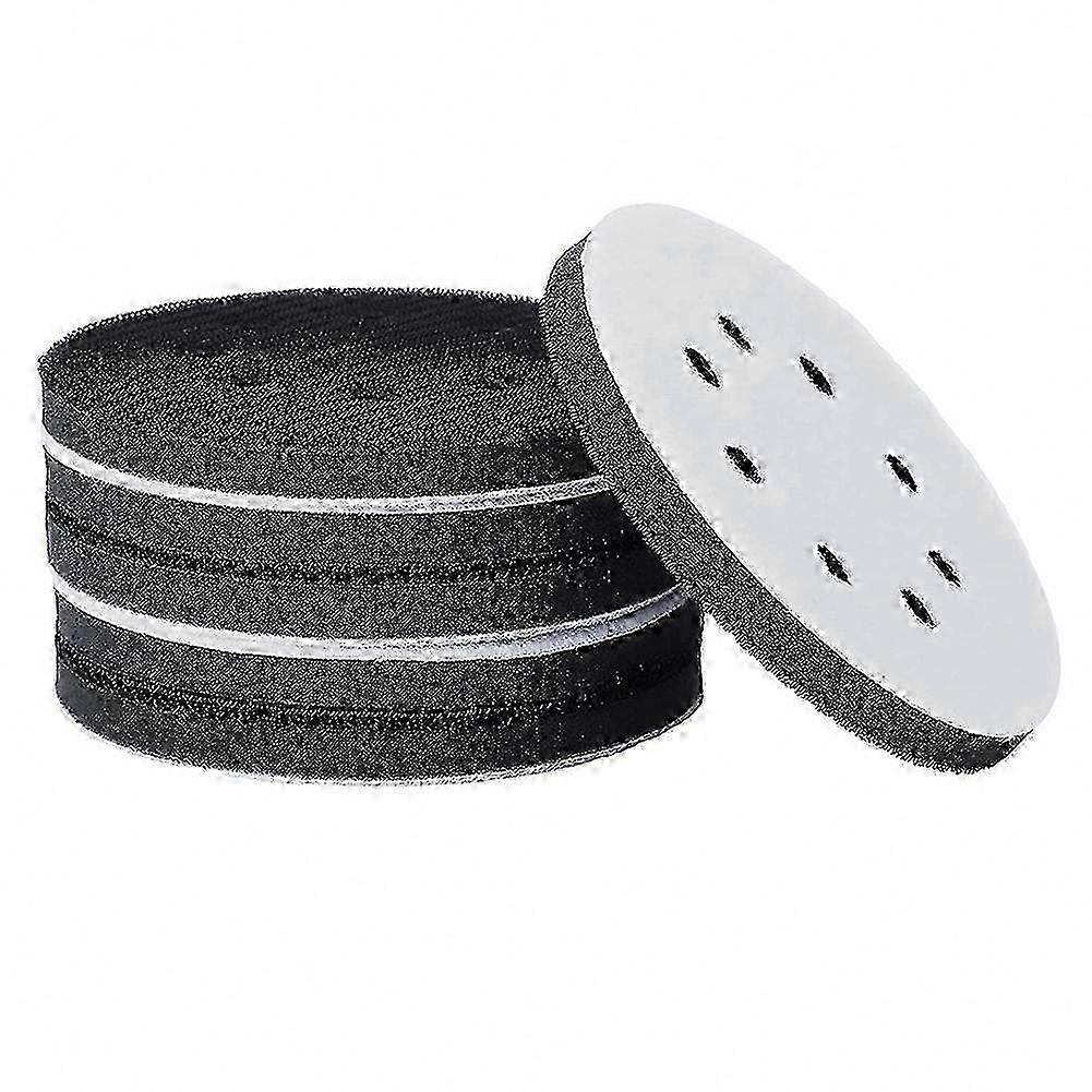 6-Pack 5" Soft Sponge Interface Pads for Sanding Discs and Hook & Loop Systems