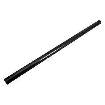 Tubo de plástico rígido para encanamento de aquário, cor cinza escuro.