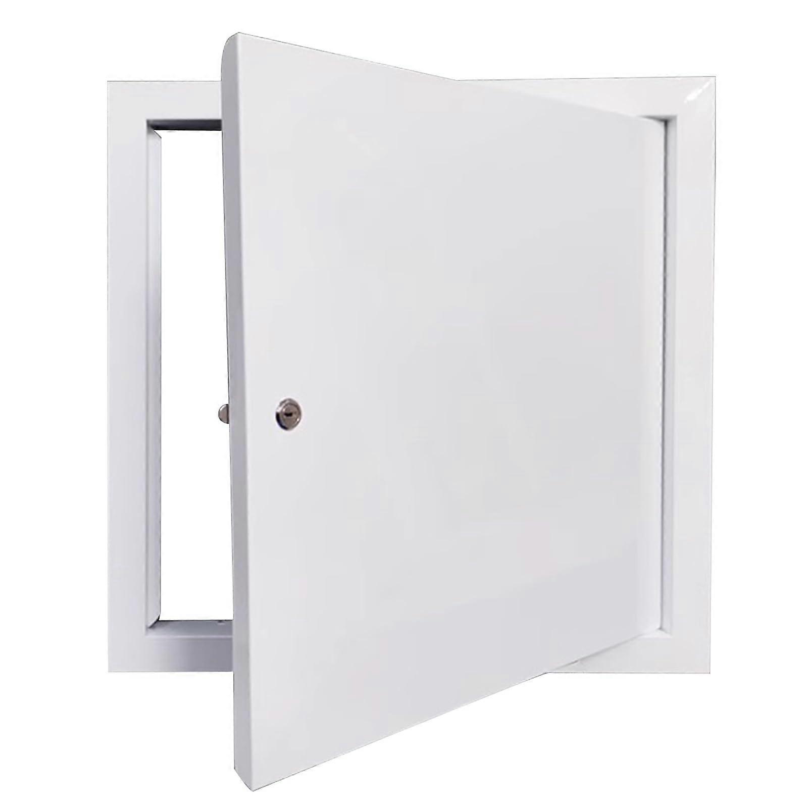 Lockable Inspection Door 35x35cm Aluminium Alloy Access Panel Cover for Wall or Ceiling