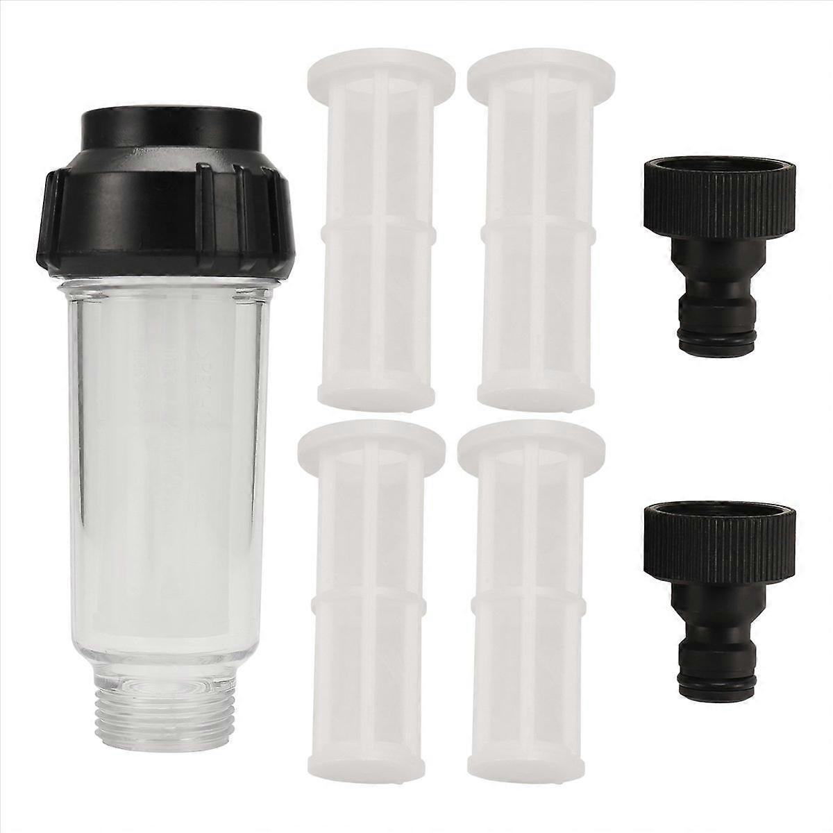 3/4 Inch Water Pre-Filter Water Filter Set with 5 Filter Inserts