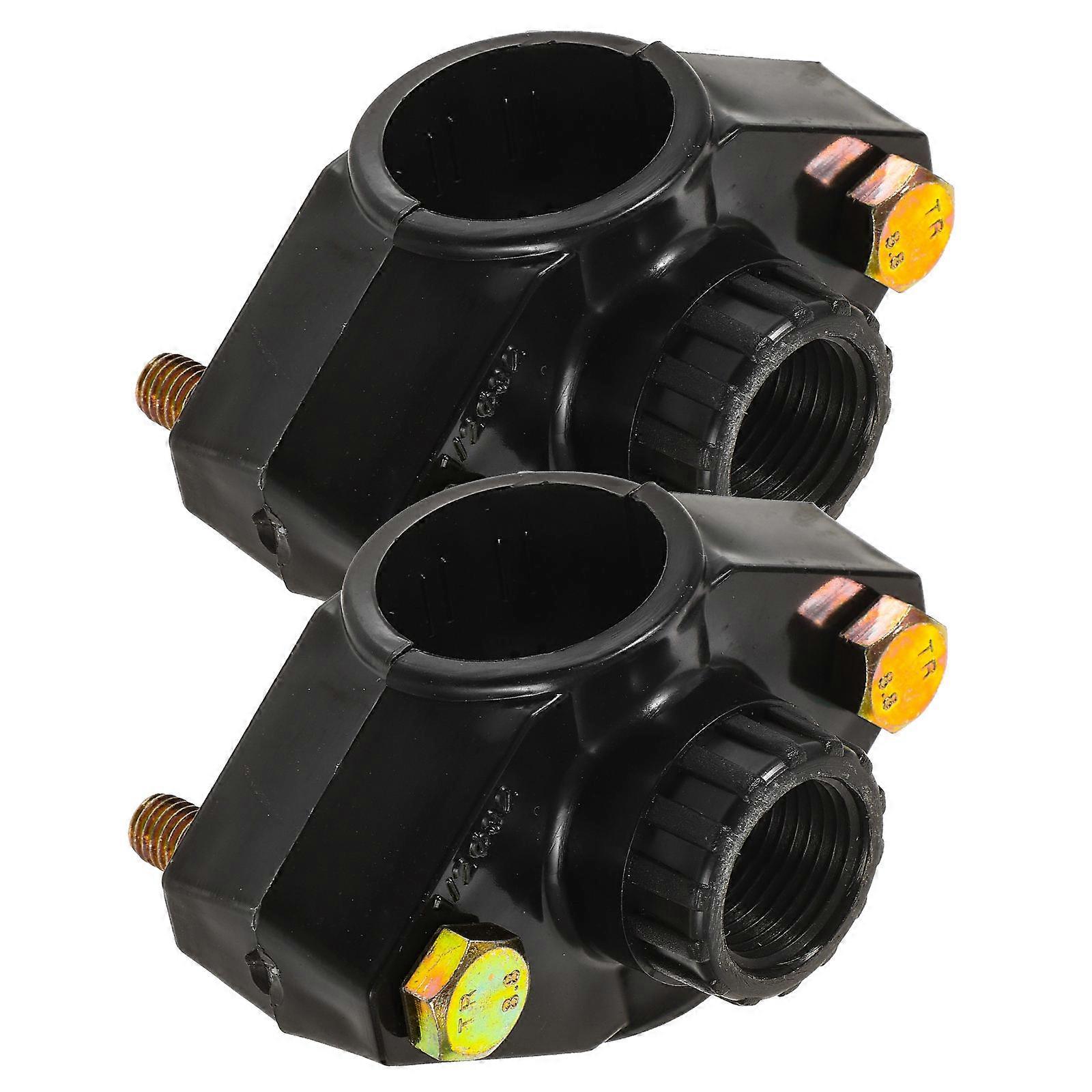 Garden Hose Connector Saddle Valve Plastic Tool for 4Sets Hose Supply