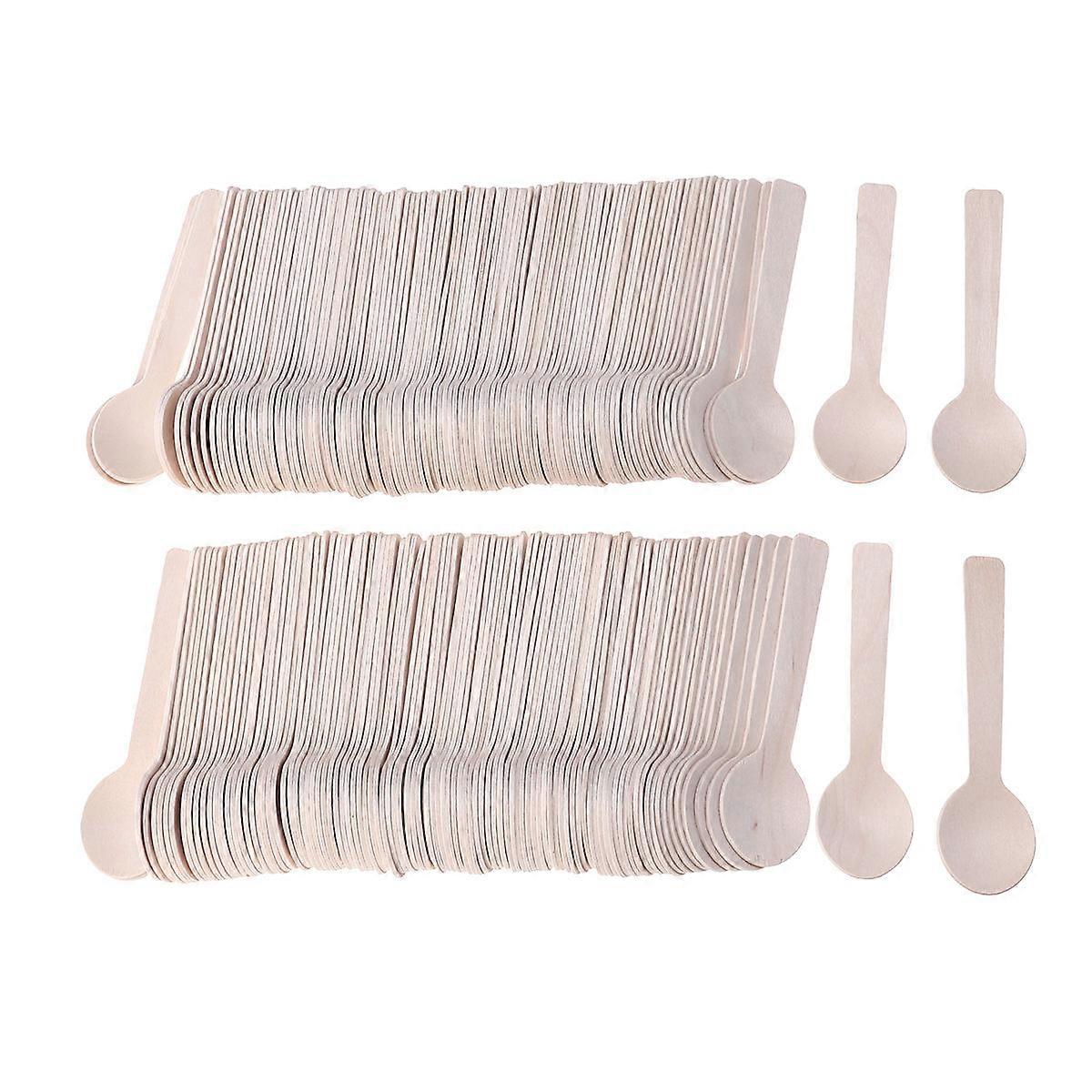 Wood for Party 200Pcs Beige