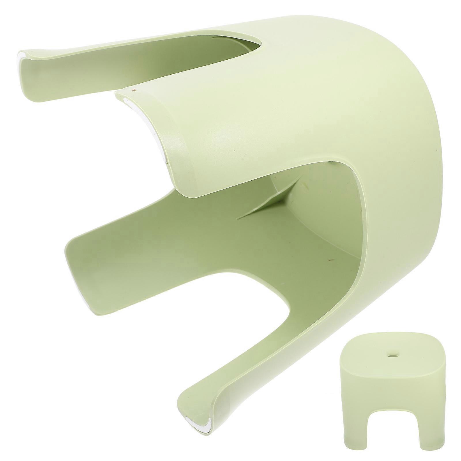 Foot Stool Plastic Step Stool For Children Bathing Use Minimalist Design Stable Seating 1Pack