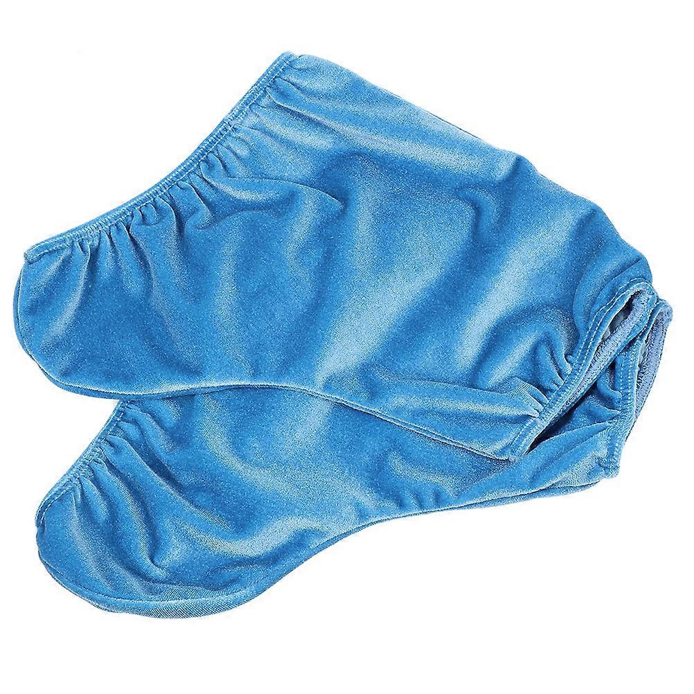 Skates Boot Covers for Skate Shoes Polyester Material 1Pair Sky-Blue Design