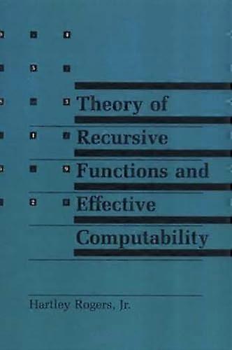 Theorie van recursieve functies en effectieve computability