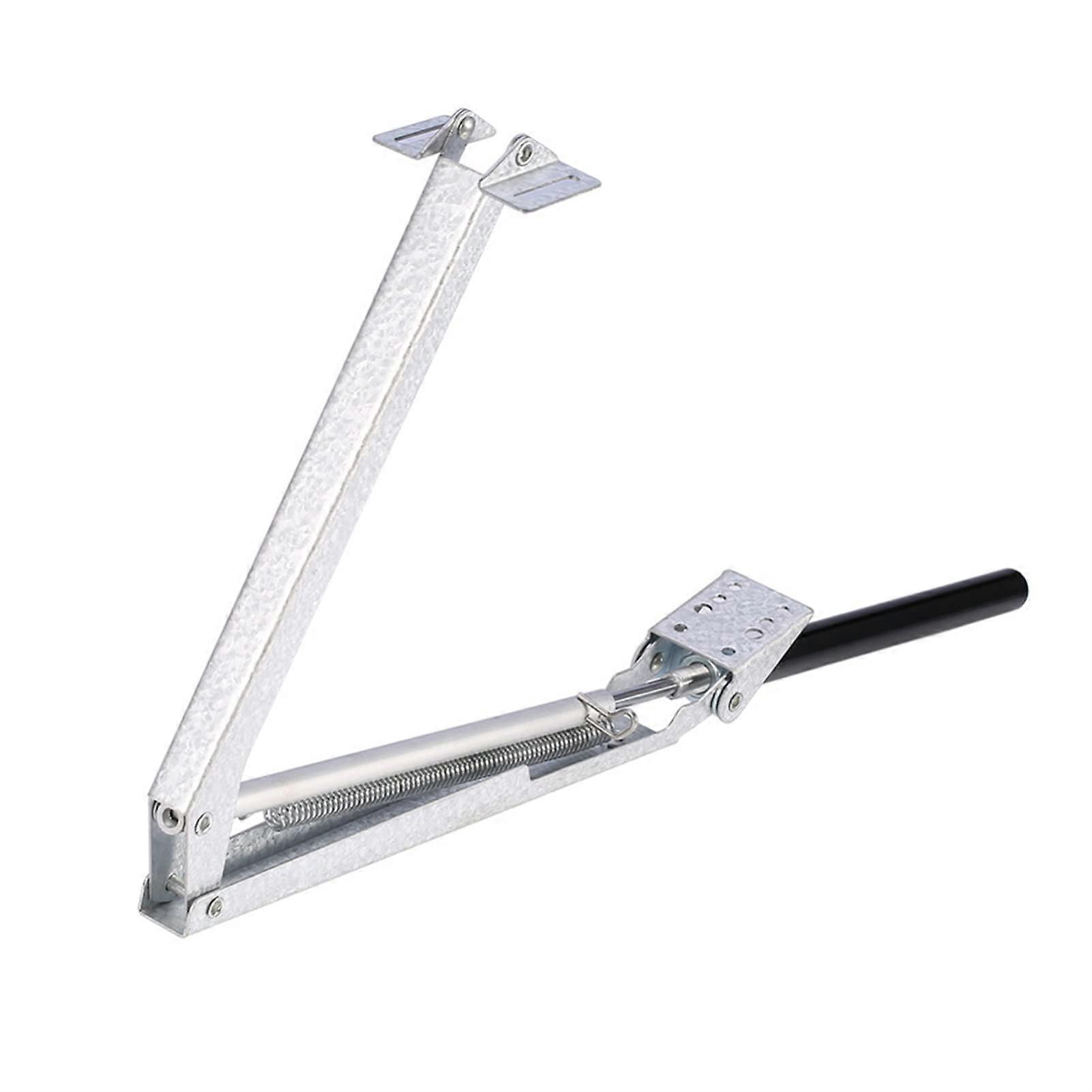 Solar Powered Automatic Greenhouse Window Opener with Heat Sensor for Ventilation Control