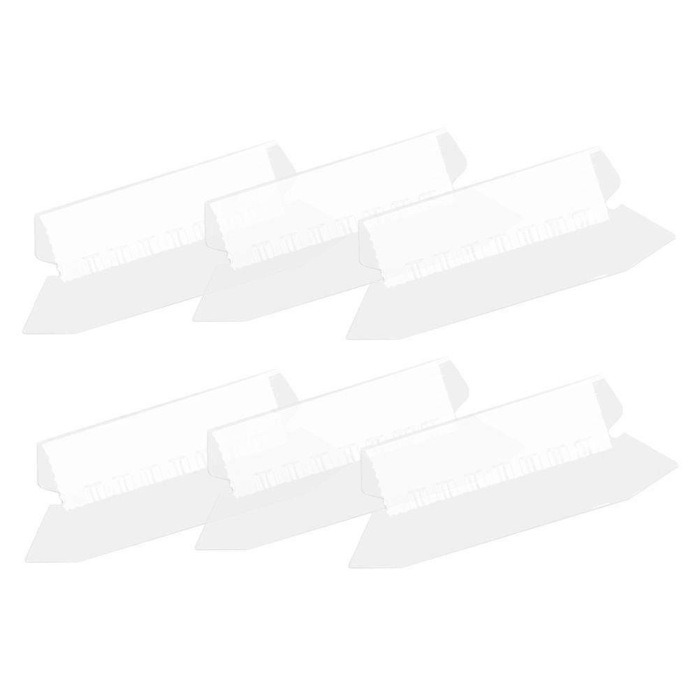 25Pcs Hanging Folder Tabs Plastic File Labels Folder Tab Quick Identification for Student Teacher Office