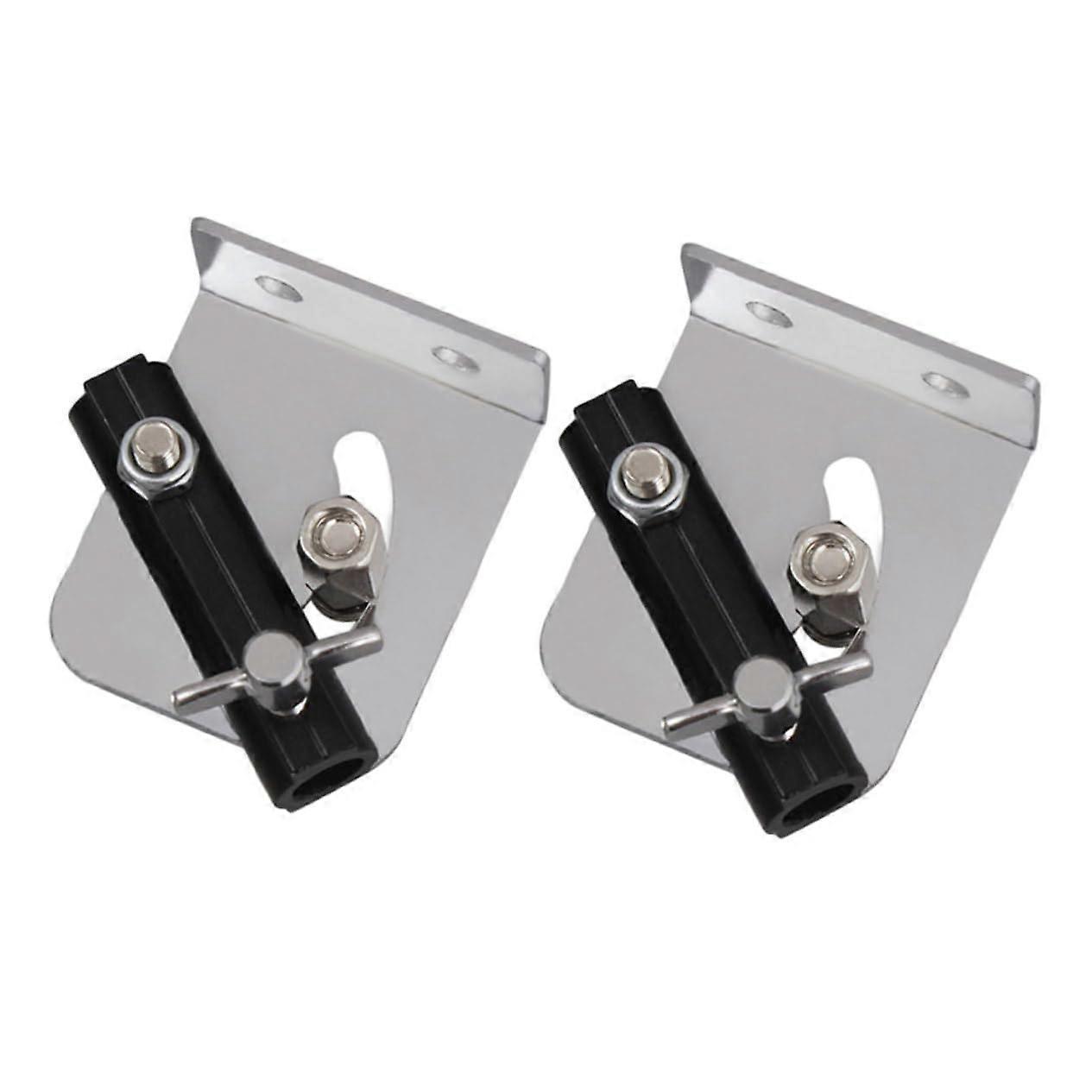 2pcs Snare Drum Strap Buckle and Bracket Screws Set, Secure Attachment, Easy Installation