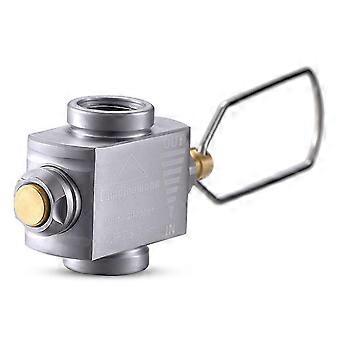 Gas Saver Plus Gaskonverter Schalthebel Nachfüll-Flachtank-Umrüstadapter Camping-Gasadapterventil SH