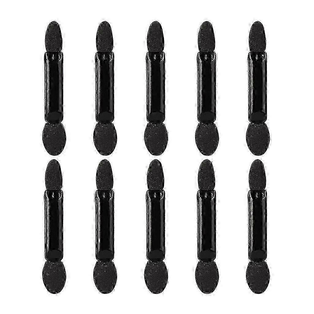 10Pcs Makeup Double-end Eye Shadow Eyeliner Brush Sponge Applicator Tool