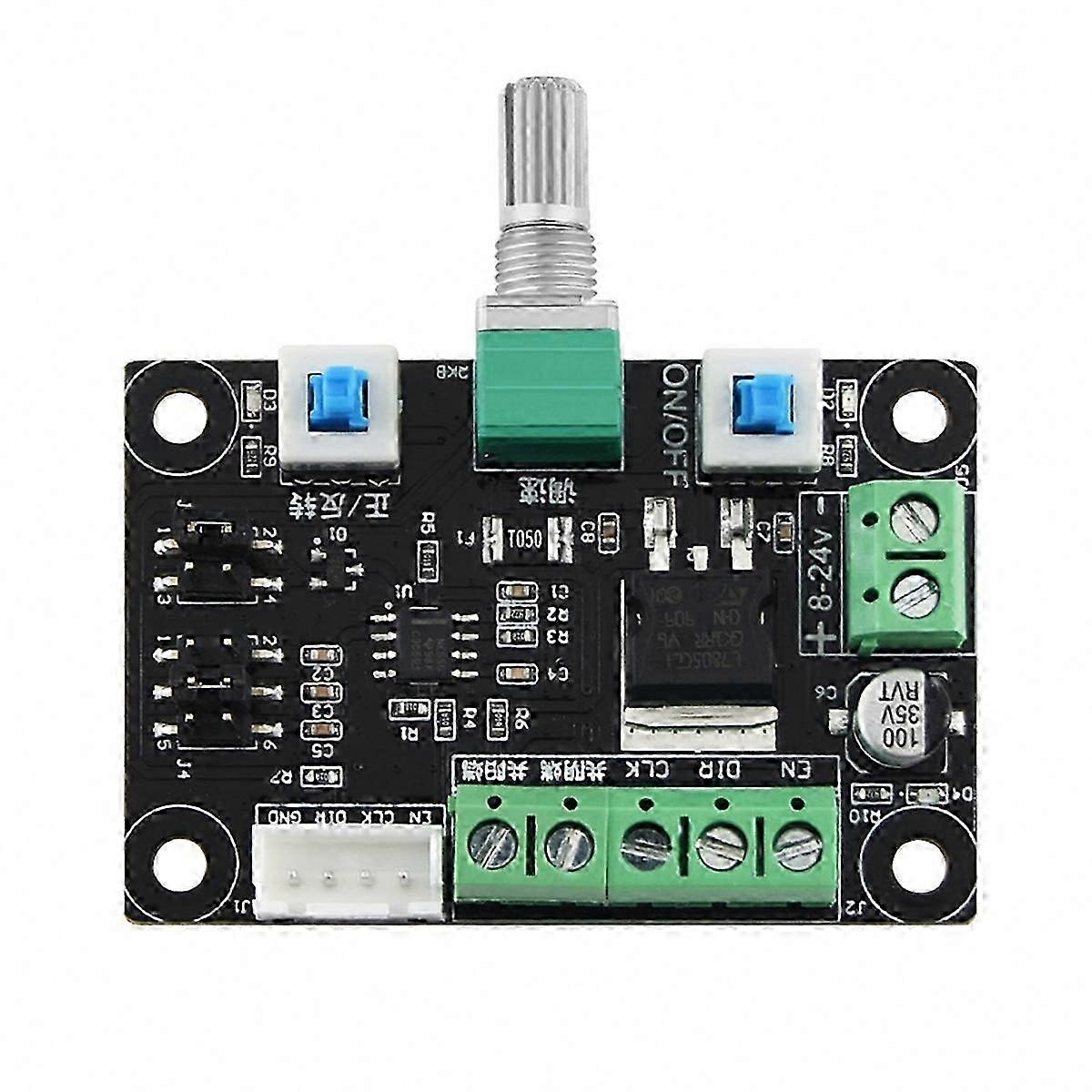 Stepper Motor Driver Module with PWM Signal Generator for Speed Control