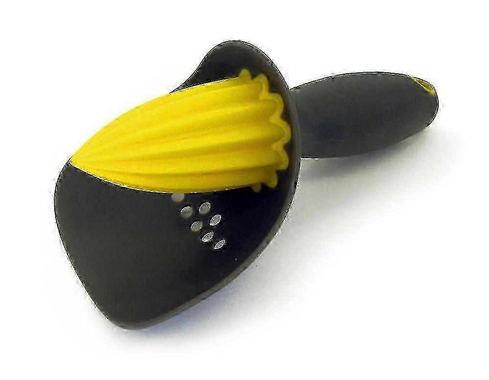 Manual Fruit Lemon Squeezer with Pitting Cup - Gray/Yellow