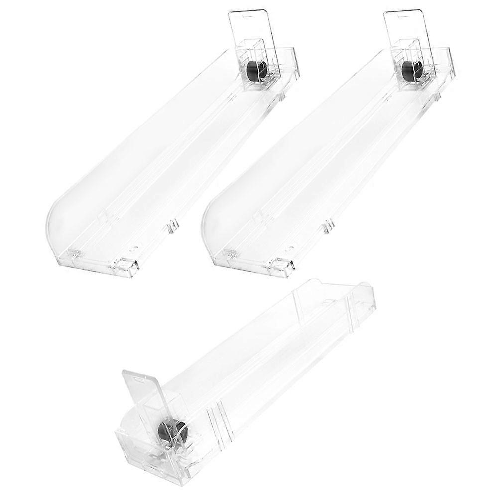 Clear Display Stand with Auto-Push Mechanism 3Sets for Store