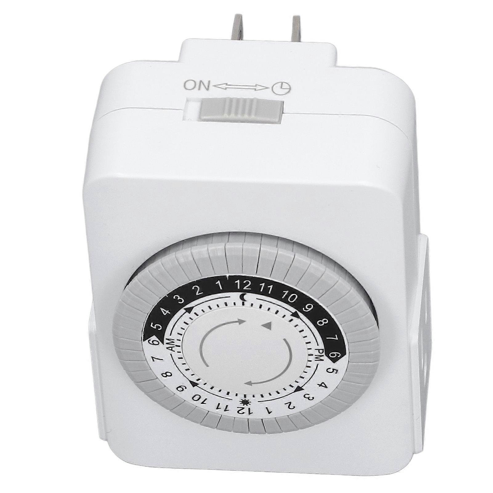 Smart Timer Plug 24 Hour Cycle Electronic Intelligent Timing Socket Switch Countdown Timer Outlet for Home Office