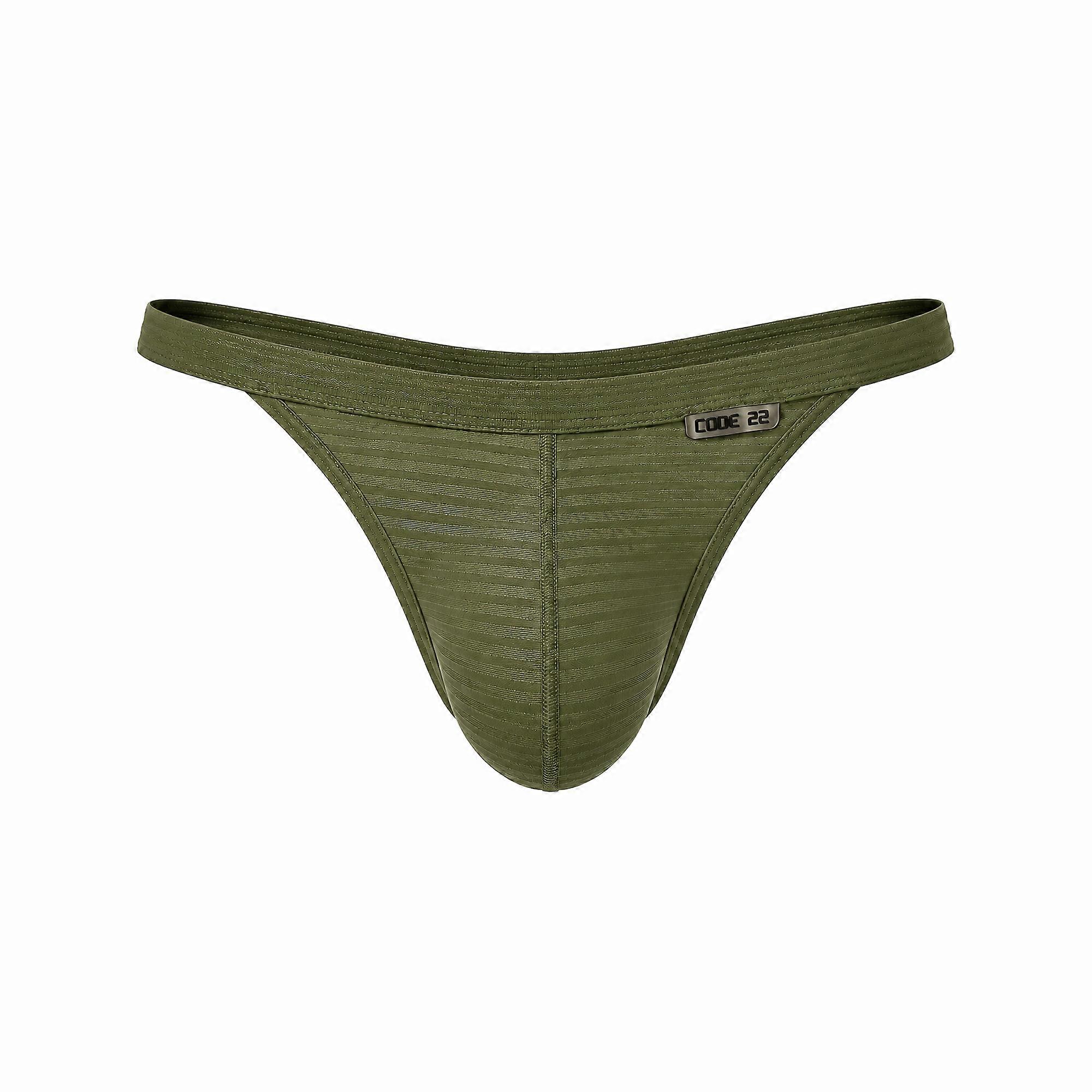 CODE 22 Zebra Thong Khaki | Heren Ondergoed | Heren String