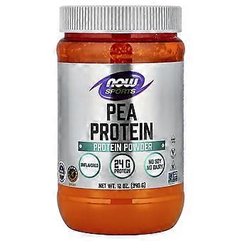 NOW Foods, Sports, Pea Protein, Unflavored, 12 oz (340 g), 2-Pack