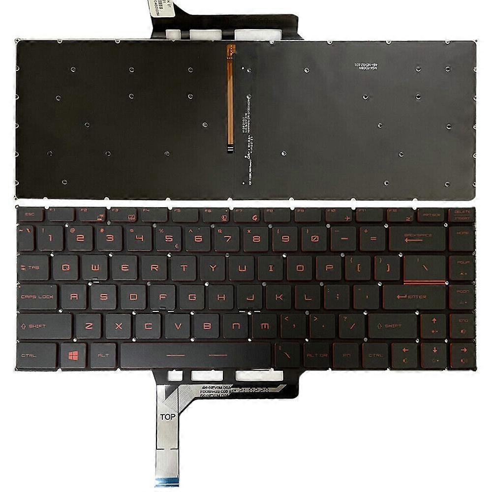 US Version Backlight Laptop Keyboard for MSI GS65 / GS65VR