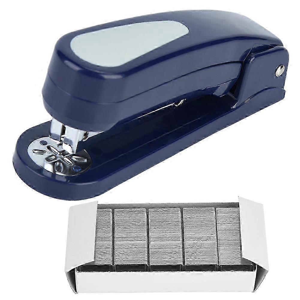 Durable Medium Rotary Stapler 45 Degrees 20-Sheet Capacity(Blue)