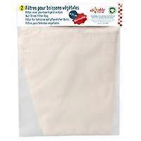 Organic vegetable drink filter bag 2 units