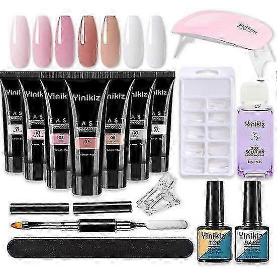 1Set Nail Smoothing Fluid Quick Drying Mild Lightweight Functional Kit for Lady