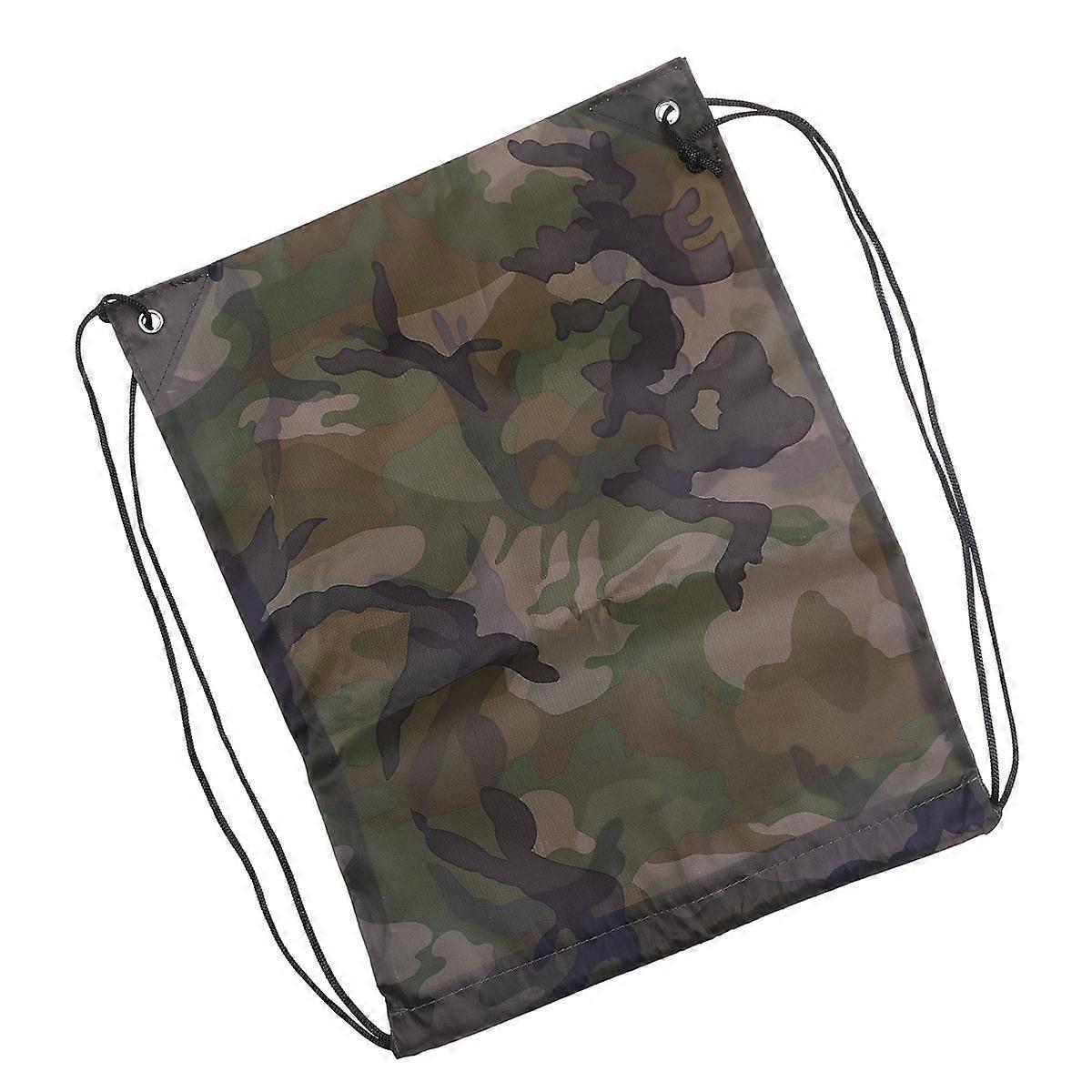 Nylon Drawstring Backpack for Storage Multipurpose Use 10Pcs