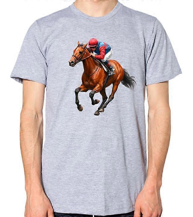 Pferderenn-T-Shirt