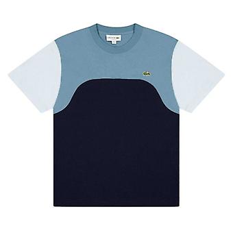 Lacoste Mens Colour Block Jersey T-Shirt