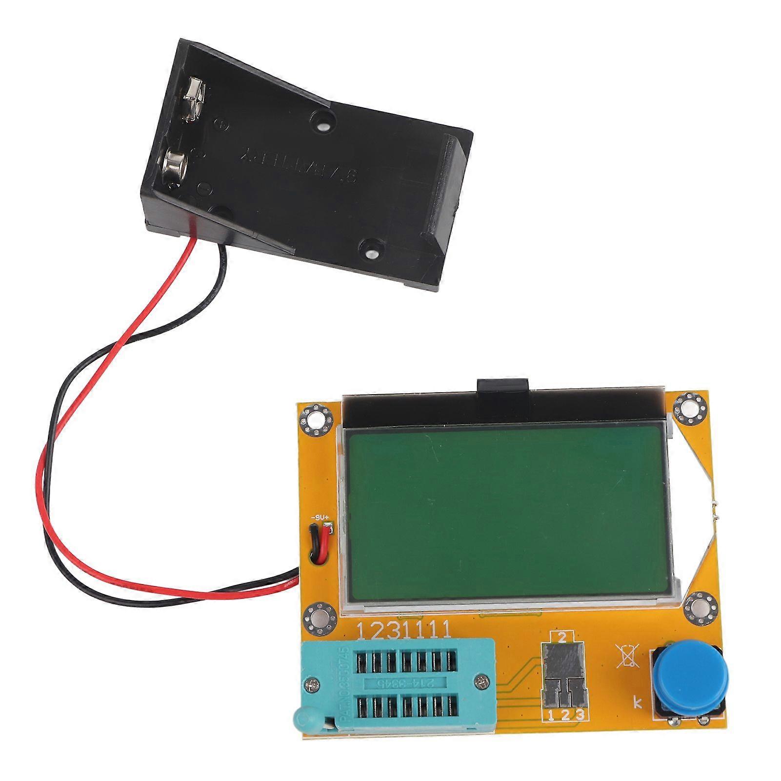 LCD Graphical Transistor Inductor Capacitor ESR Meter Multifunction Tester
