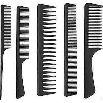 5 Stück Haarkamm für Männer Frauen Fein- und Breitzinkkamm für Salon Home