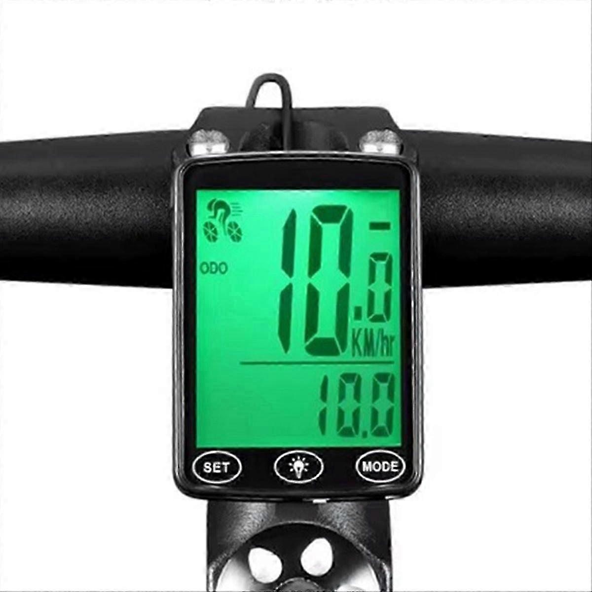 Wireless Bicycle Computer Touch Screen Mountain Bike Speedometer