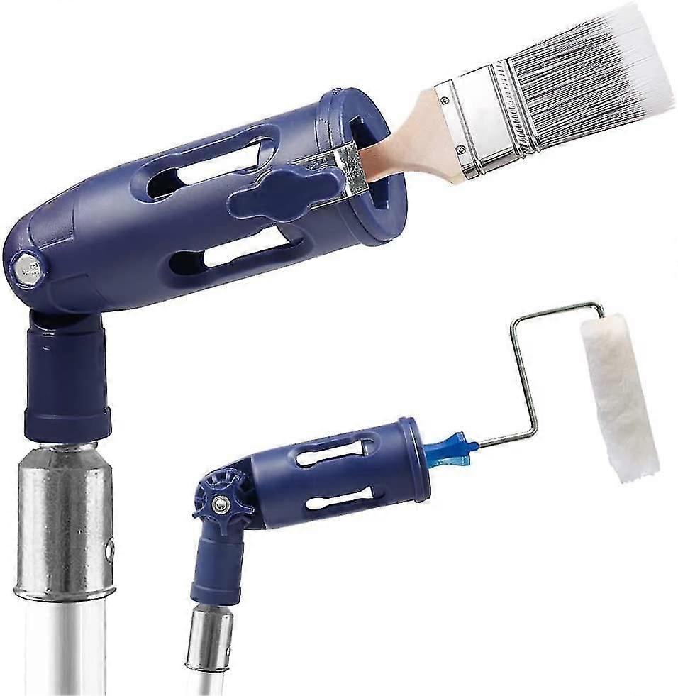 Multi-angle Brush Extension, Roller Brush Extension With Adjustable Angles, Edging Tool For Walls/ceilings