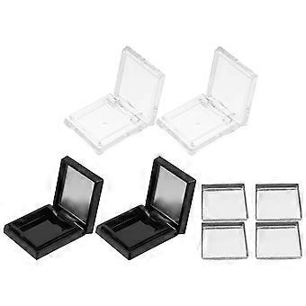 Oogschaduw Pallet Lege Make-up Case Magnetische Oogschaduw Lippenbalsem Trays Cosmetica Tray Lege Make-up Vierkante Pannen Tin
