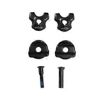 Cykel sadelpind klemme til carbon sadelskinner adapter 7x7mm cykel sadelpind rør ovale / runde clips