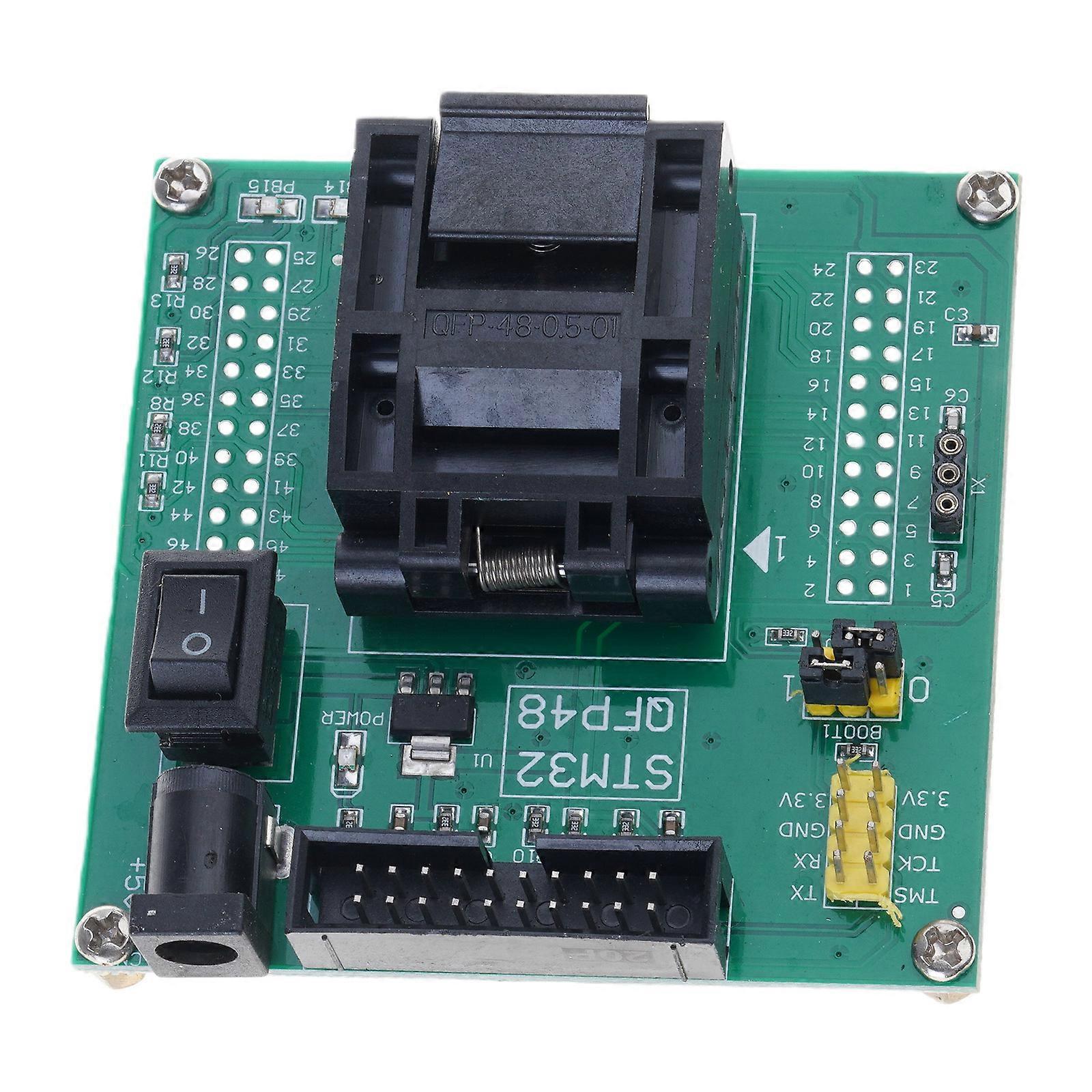 Comprehensive Download Programming Platform with Test Board for Circuit Validation Multicolor